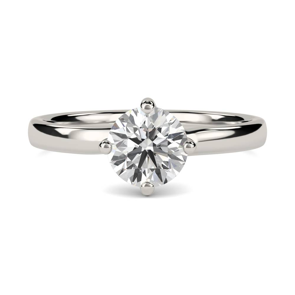 Round Diamond Engagement Ring P