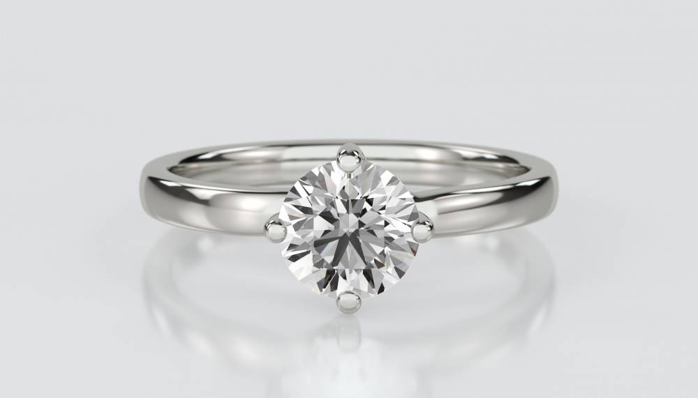 Round Diamond Engagement Ring P