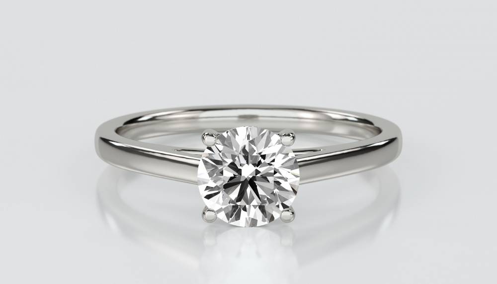 Round Diamond Engagement Ring P