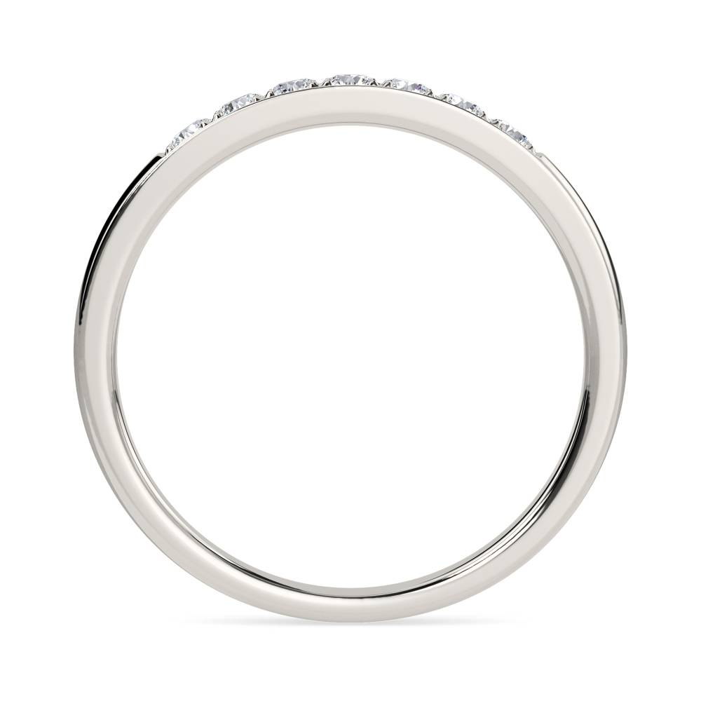 0.15ct Elegant Round Diamond Eternity Ring P