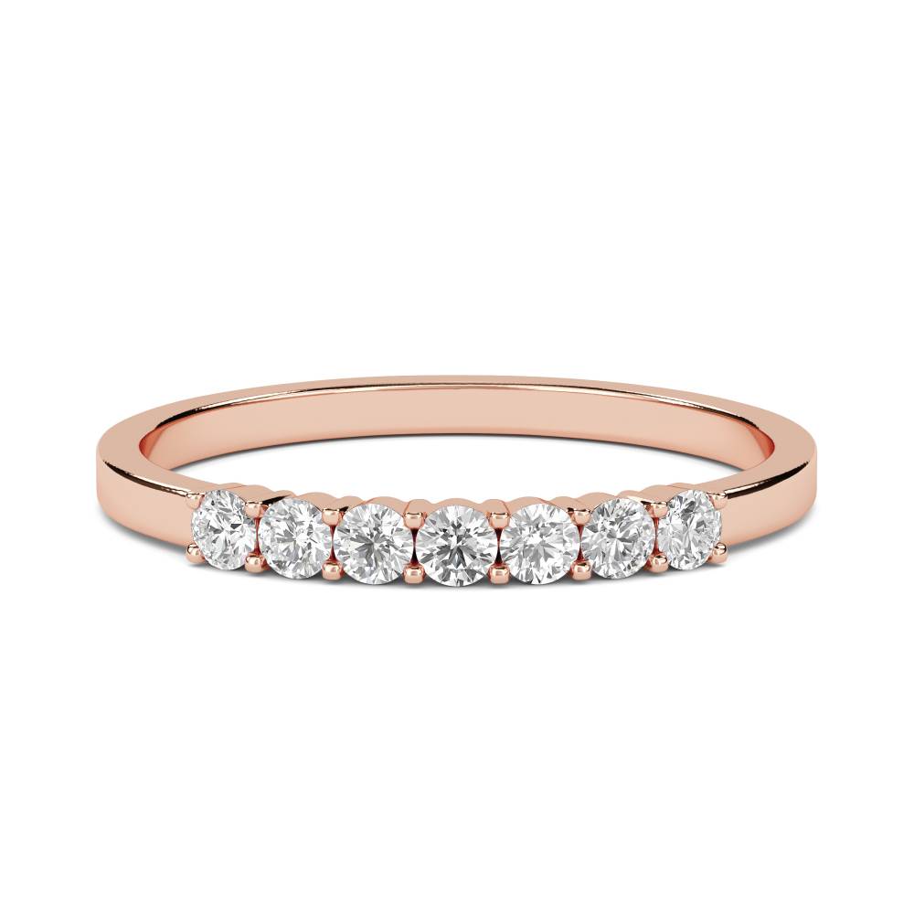 0.25ct VS/FG Round Diamond Cut Wedding Ring Image