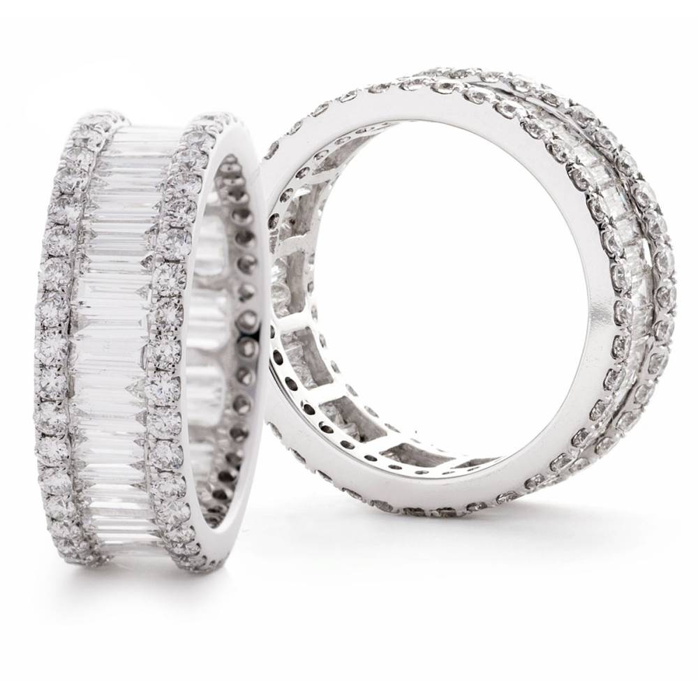 3.80ct VS/FG Baguette Full Eternity Ring W