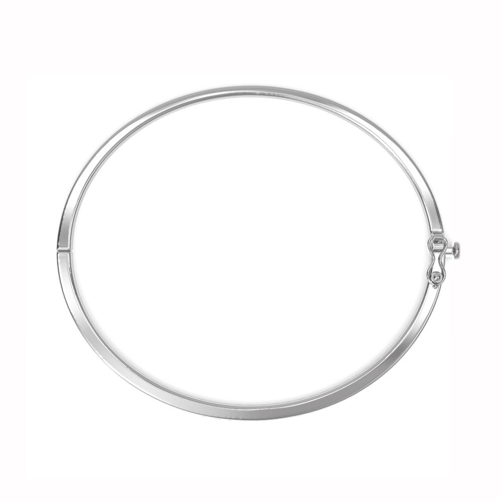 1.00ct VS/EF Elegant Round Diamond Set Bangle W