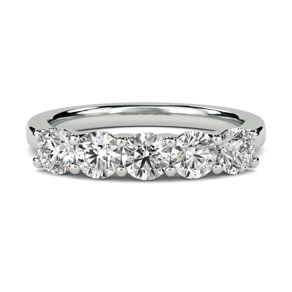 1.00ct Elegant Round Diamond Eternity Ring W