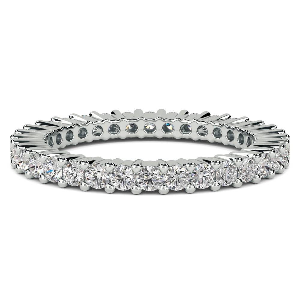 2mm Elegant Round Diamond Full Eternity Ring W