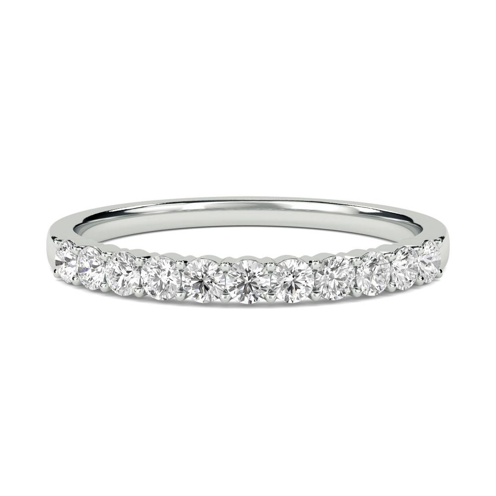 2.5mm Elegant Round Diamond Eternity Ring W