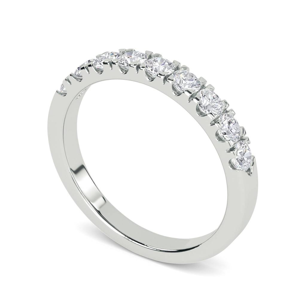 1.00ct Elegant Round Diamond Eternity Ring W