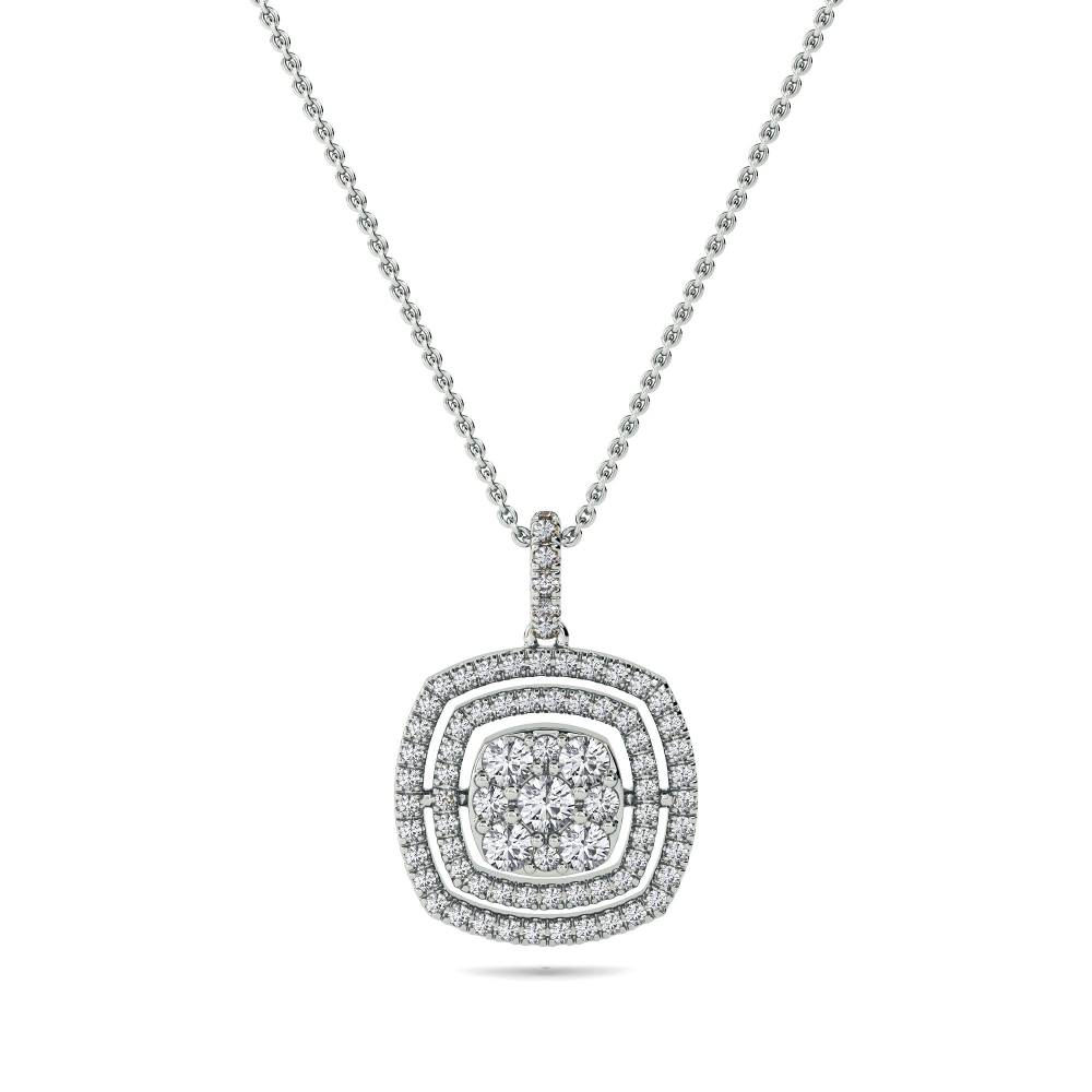 Movable Round Diamond Designer Pendant W