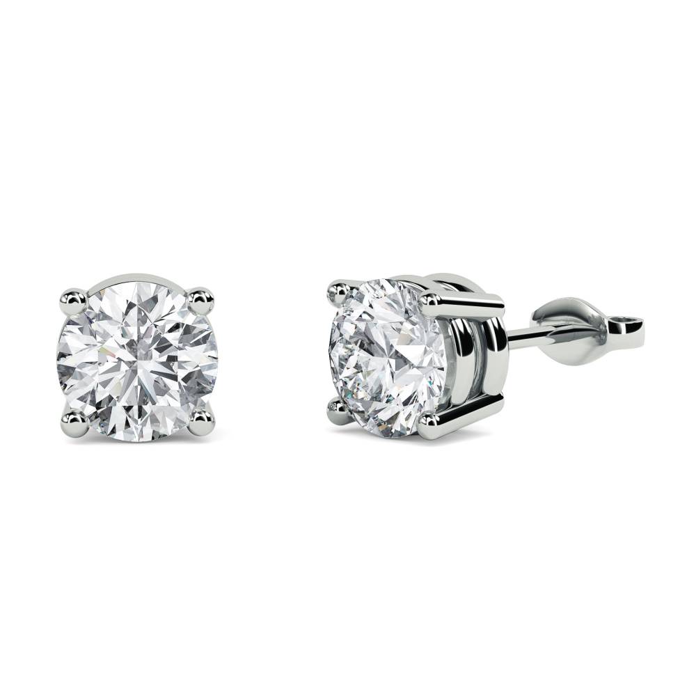 0.50ct VS/FG Round Stud Diamond Earrings W