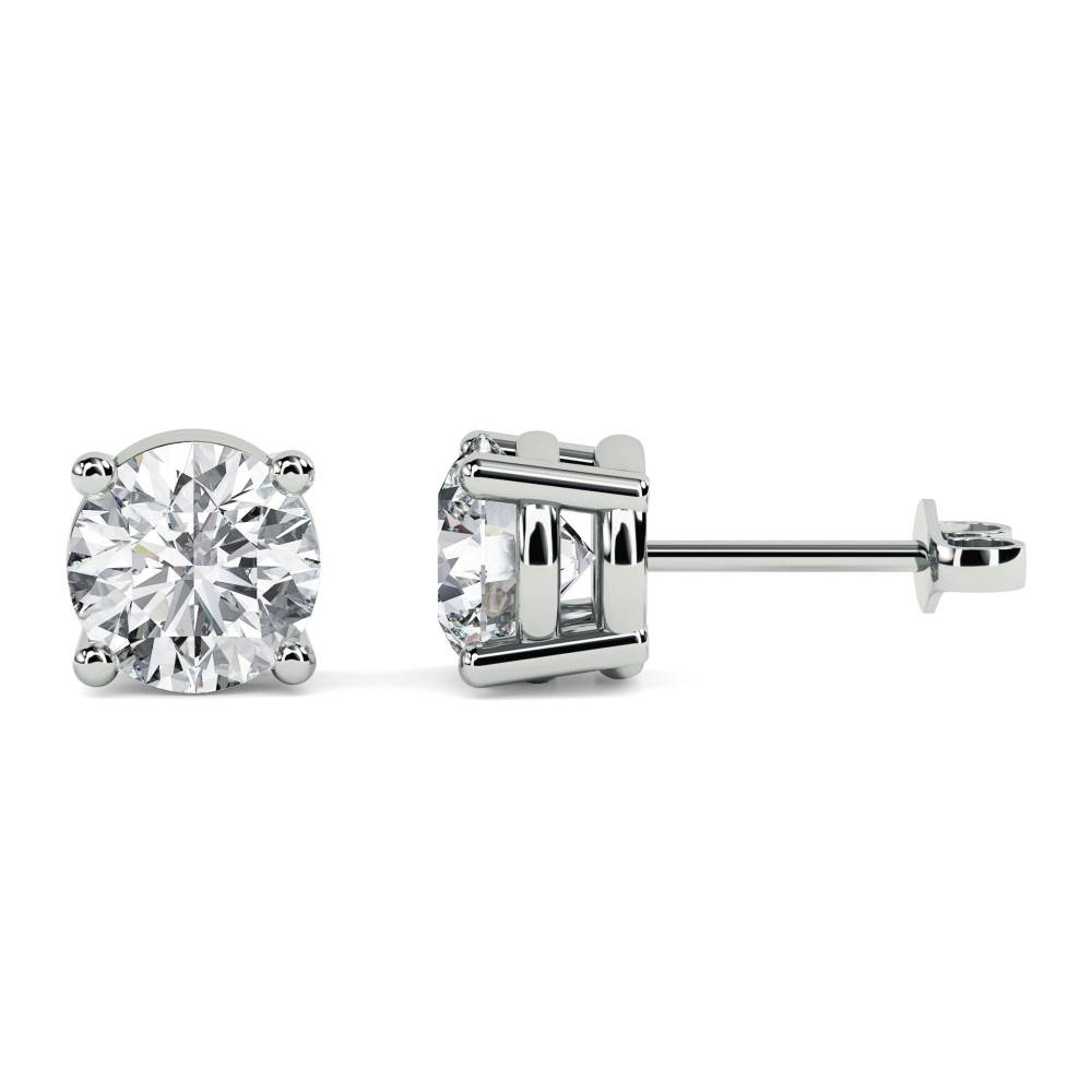 0.50ct VS/FG Round Stud Diamond Earrings W