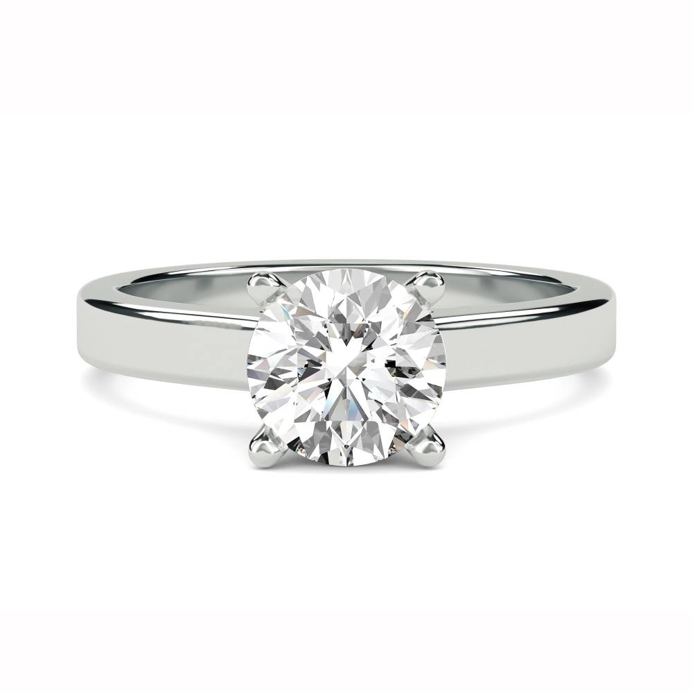 Round Diamond Engagement Ring W