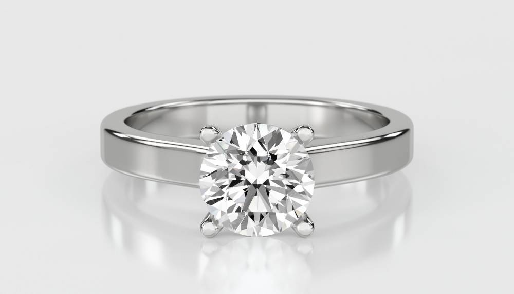 Round Diamond Engagement Ring W