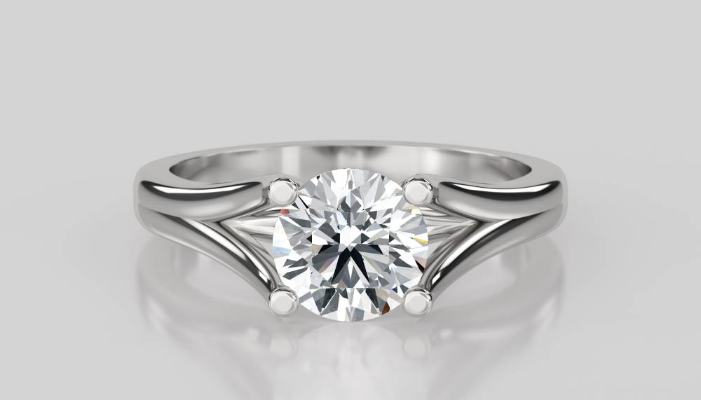 Round Diamond Engagement Ring W