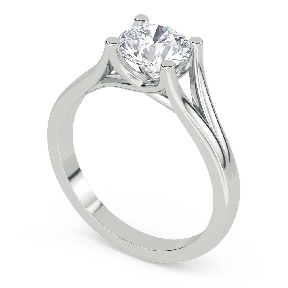 Round Diamond Engagement Ring W