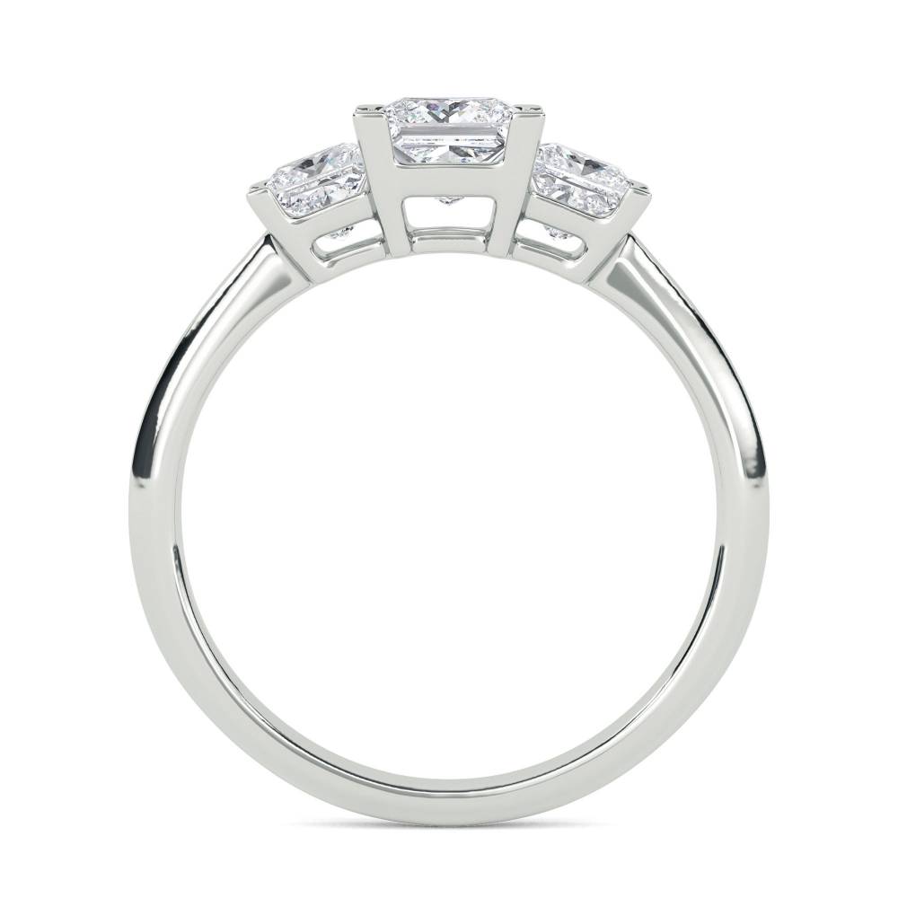 Classic Princess Diamond Trilogy Ring W