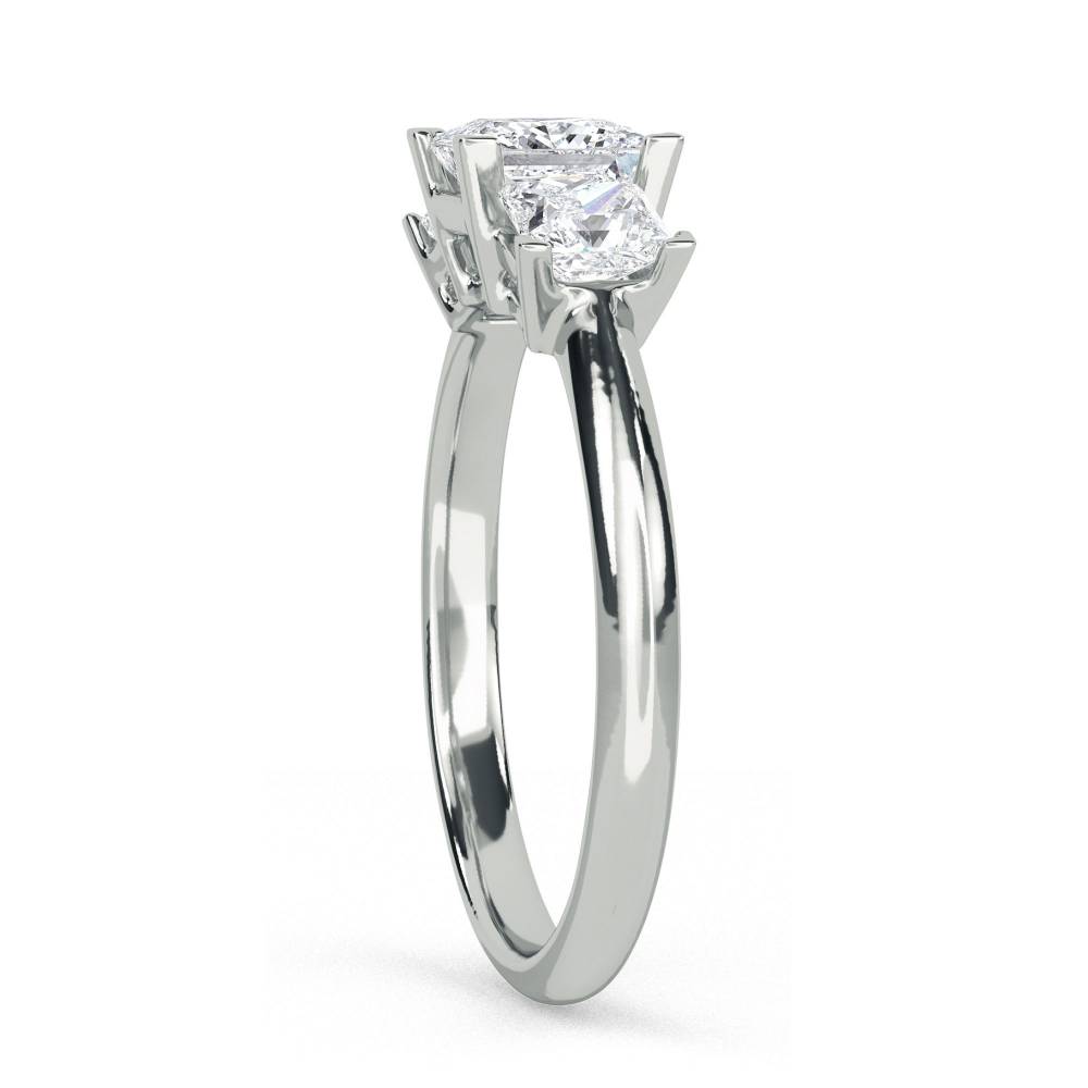 Classic Princess Diamond Trilogy Ring W