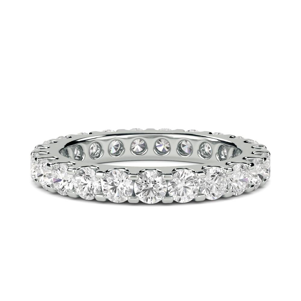 1.50ct Elegant Round Diamond Full Eternity Ring W