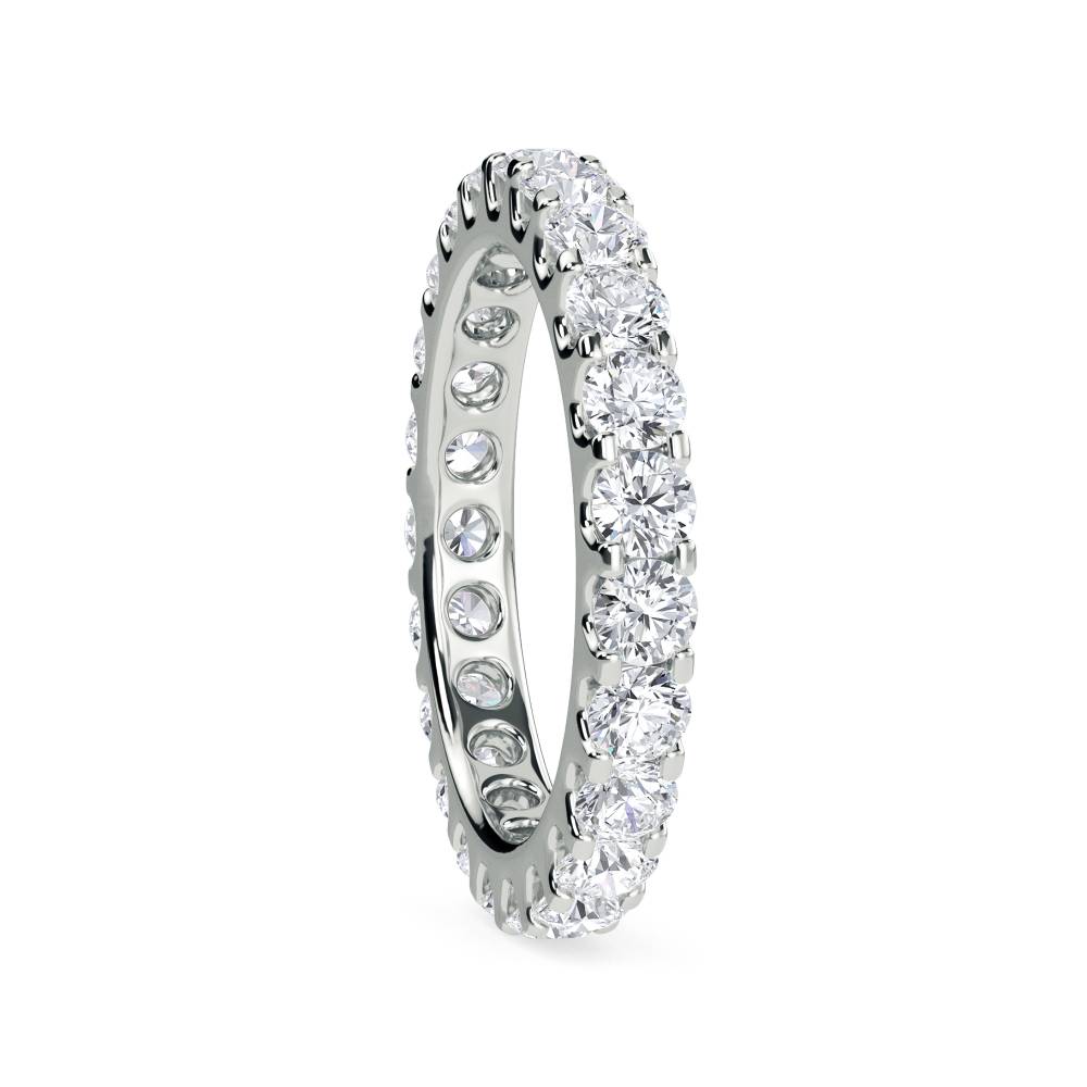 1.50ct Elegant Round Diamond Full Eternity Ring W