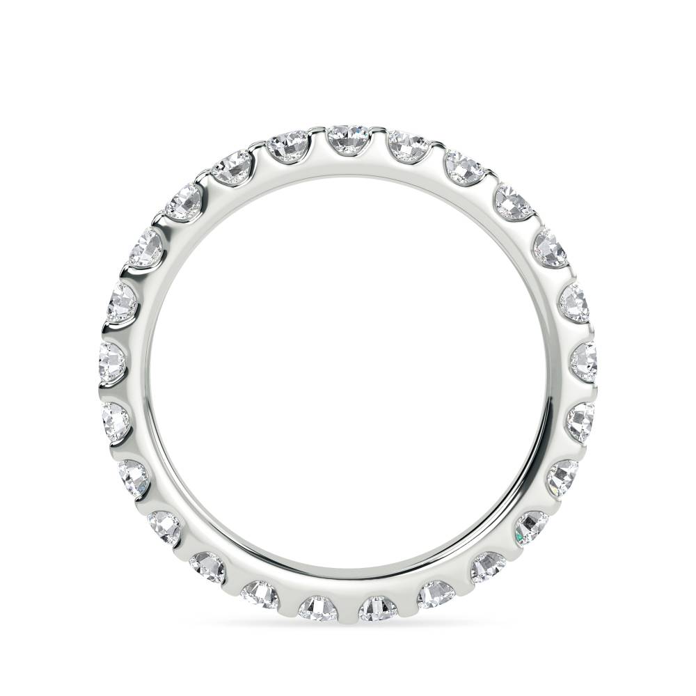 1.00ct Elegant Round Diamond Full Eternity Ring W