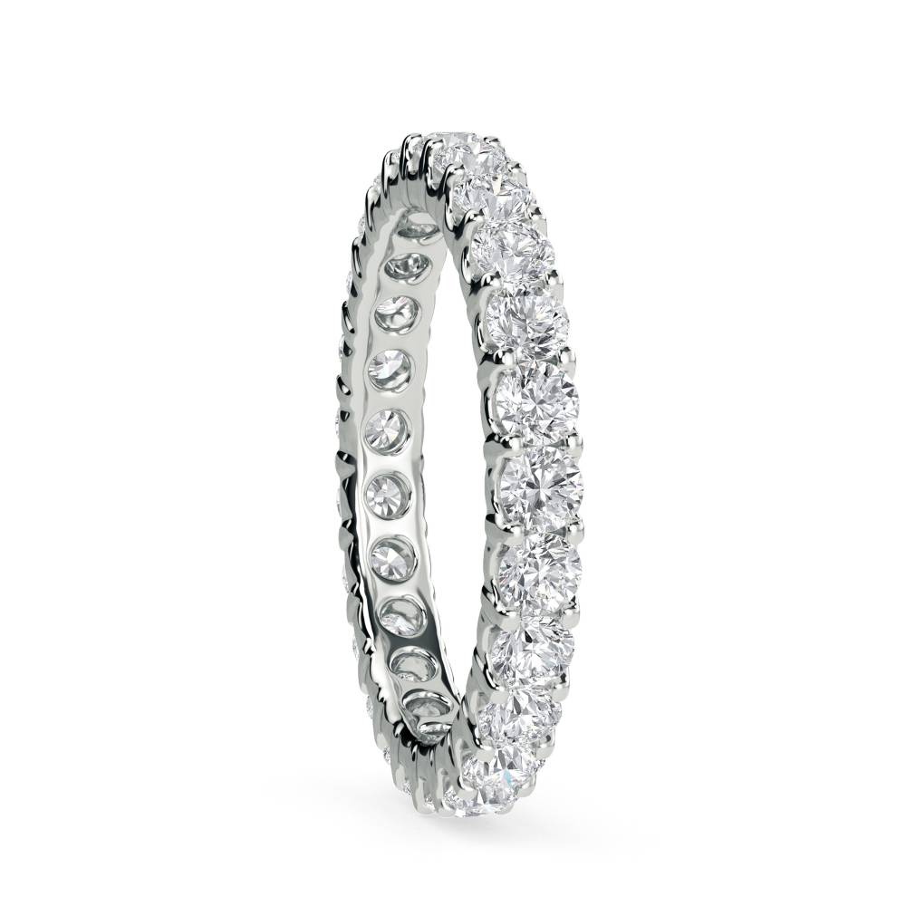 1.50ct Elegant Round Diamond Full Eternity Ring W