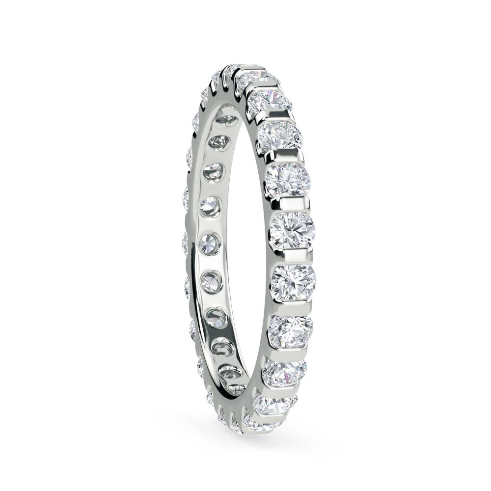 2.00ct Elegant Round Diamond Full Eternity Ring W