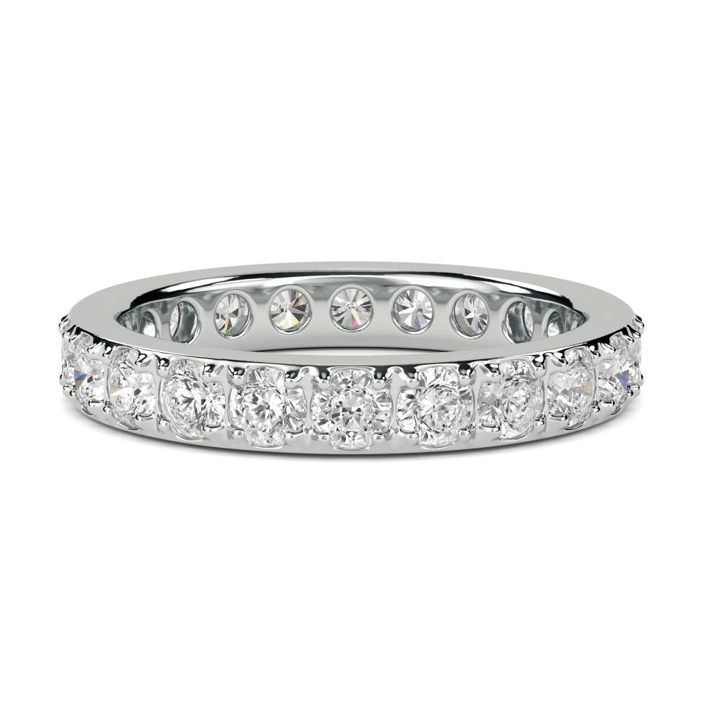 1.50ct Elegant Round Diamond Full Eternity Ring W