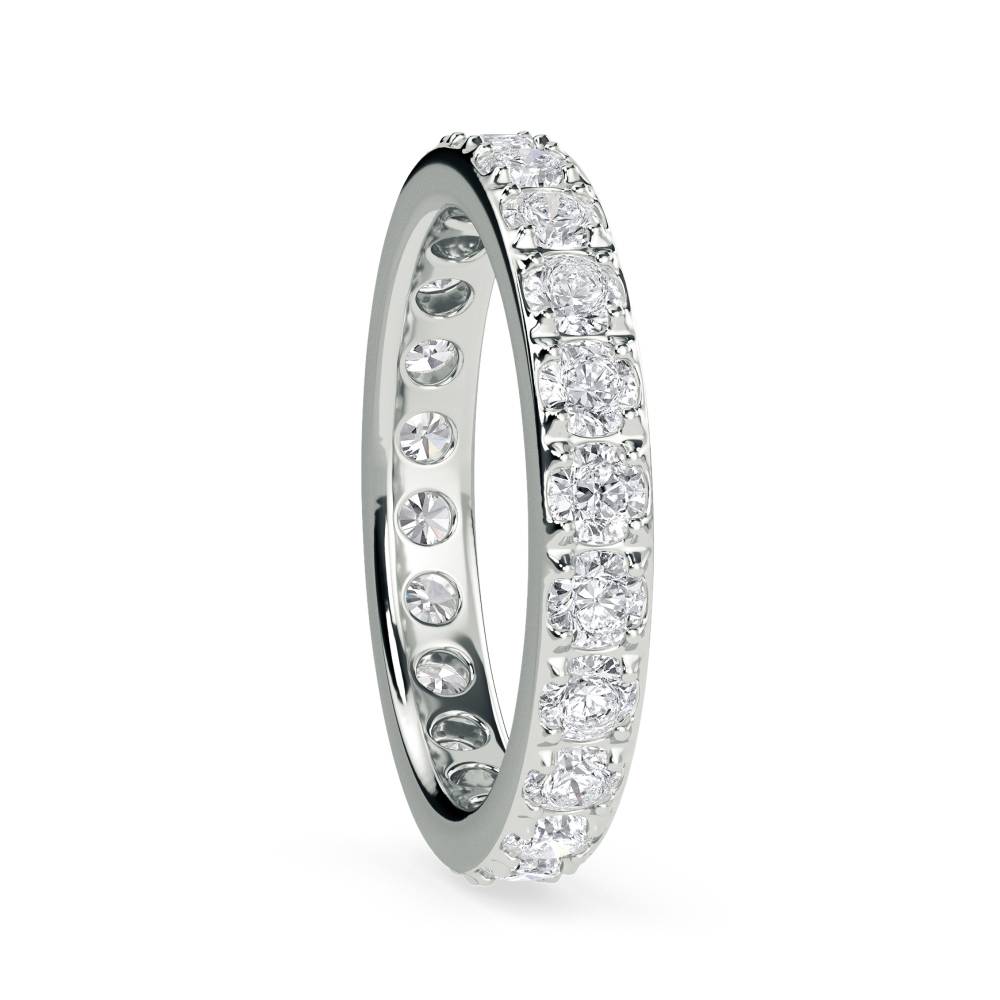 1.50ct Elegant Round Diamond Full Eternity Ring W