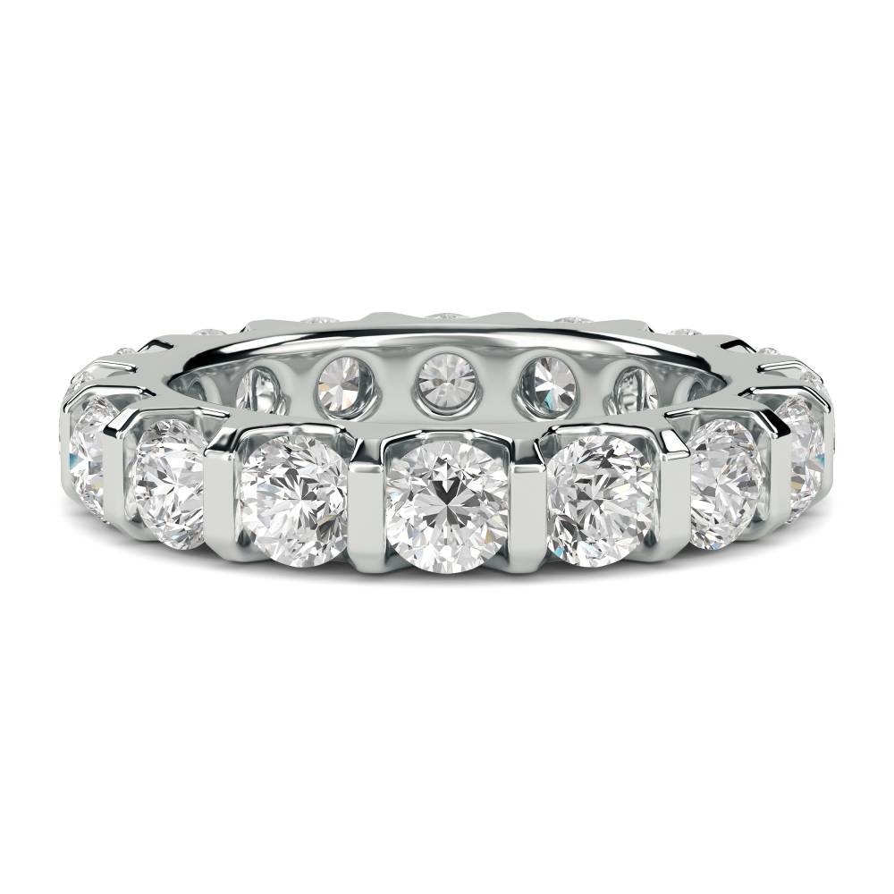 3.00ct Elegant Round Diamond Full Eternity Ring W