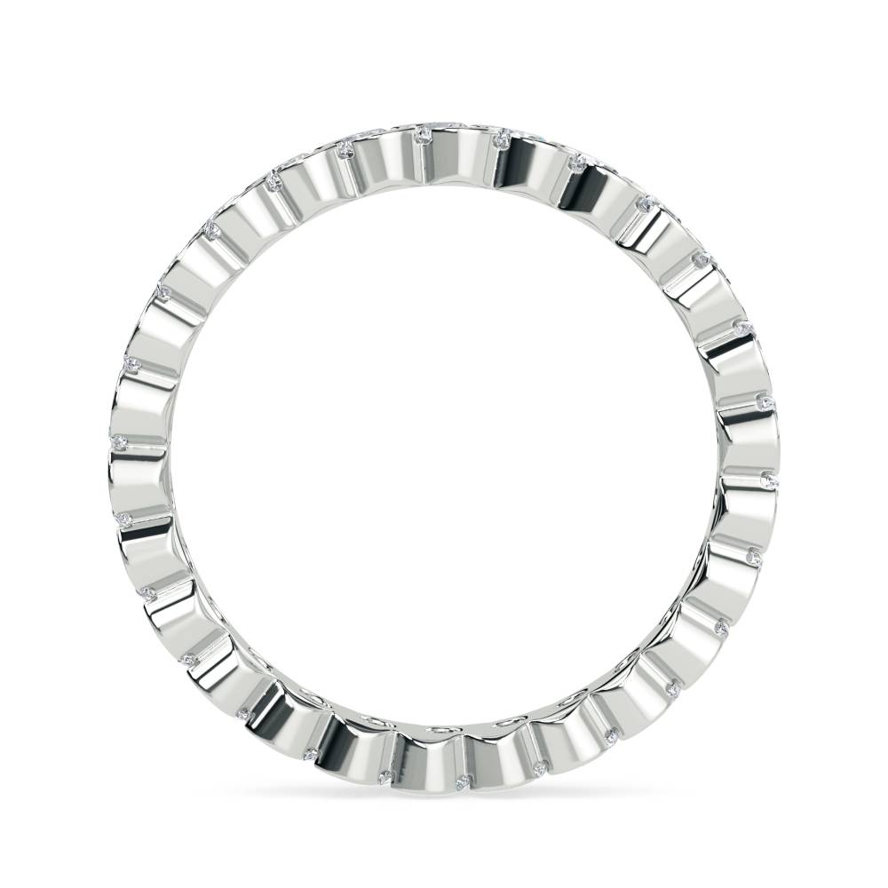 1.00ct Round Diamond Full Eternity Ring W