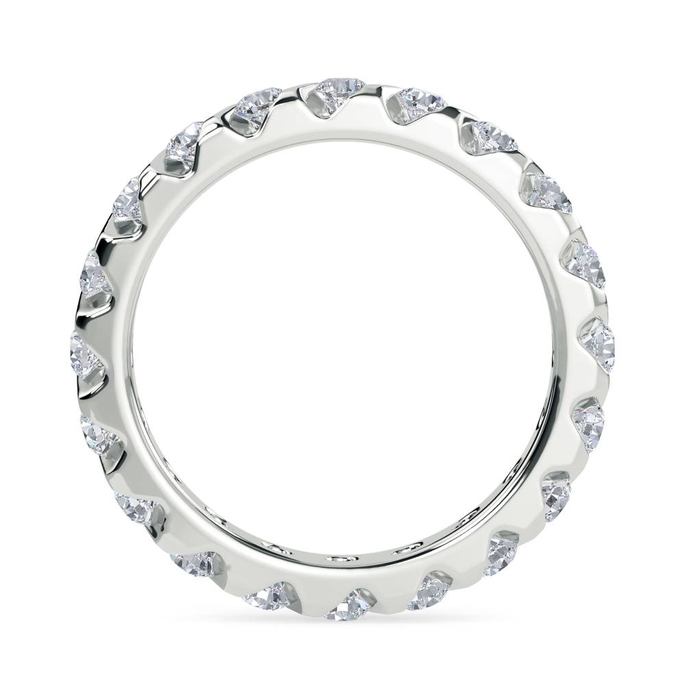 1.00ct Elegant Round Diamond Full Eternity Ring W