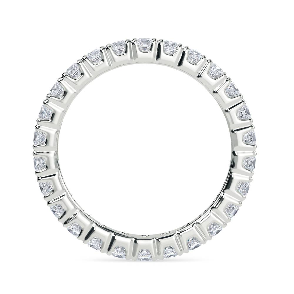 2.5mm Elegant Princess Diamond Full Eternity Ring W