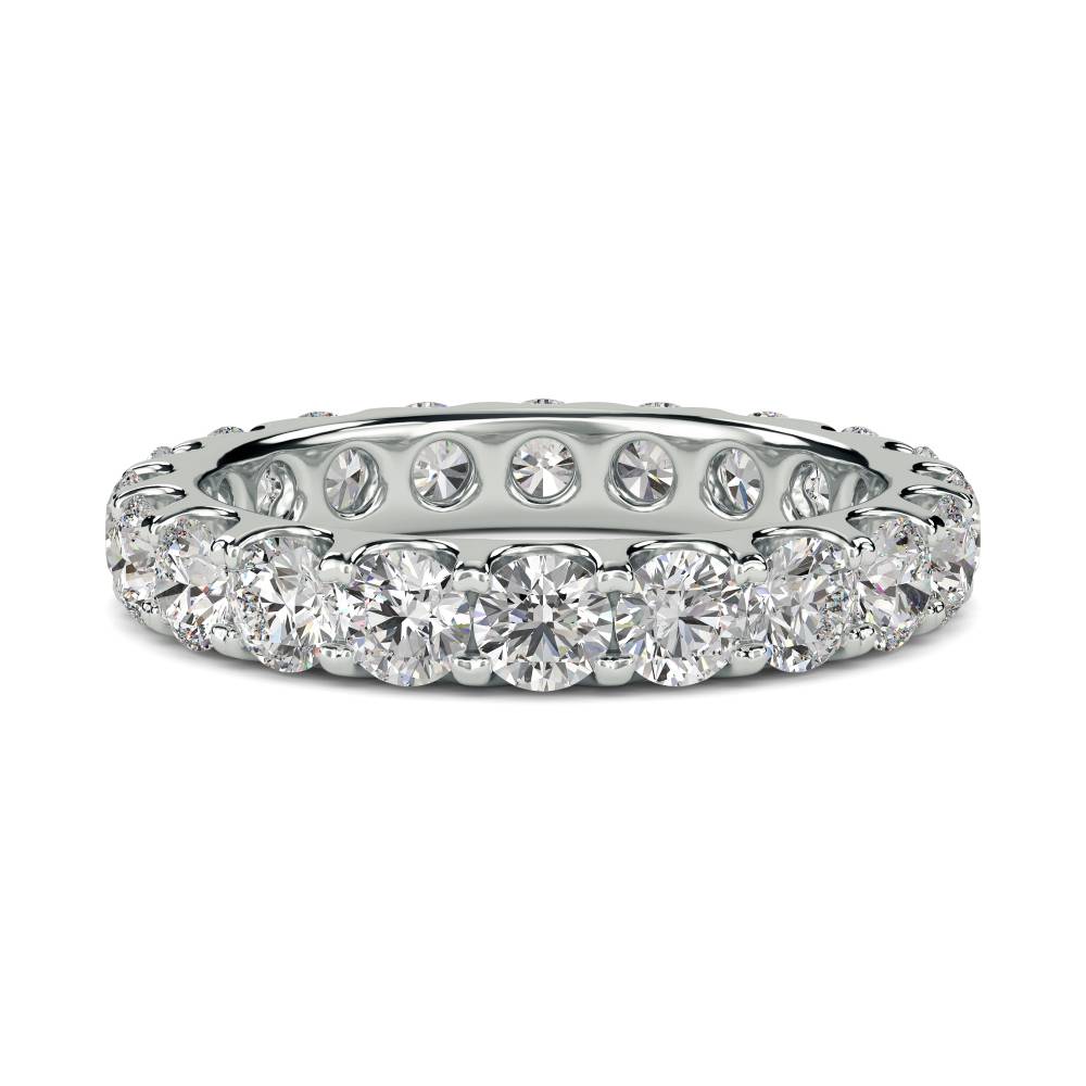 2.00ct Elegant Round Diamond Full Eternity Ring W