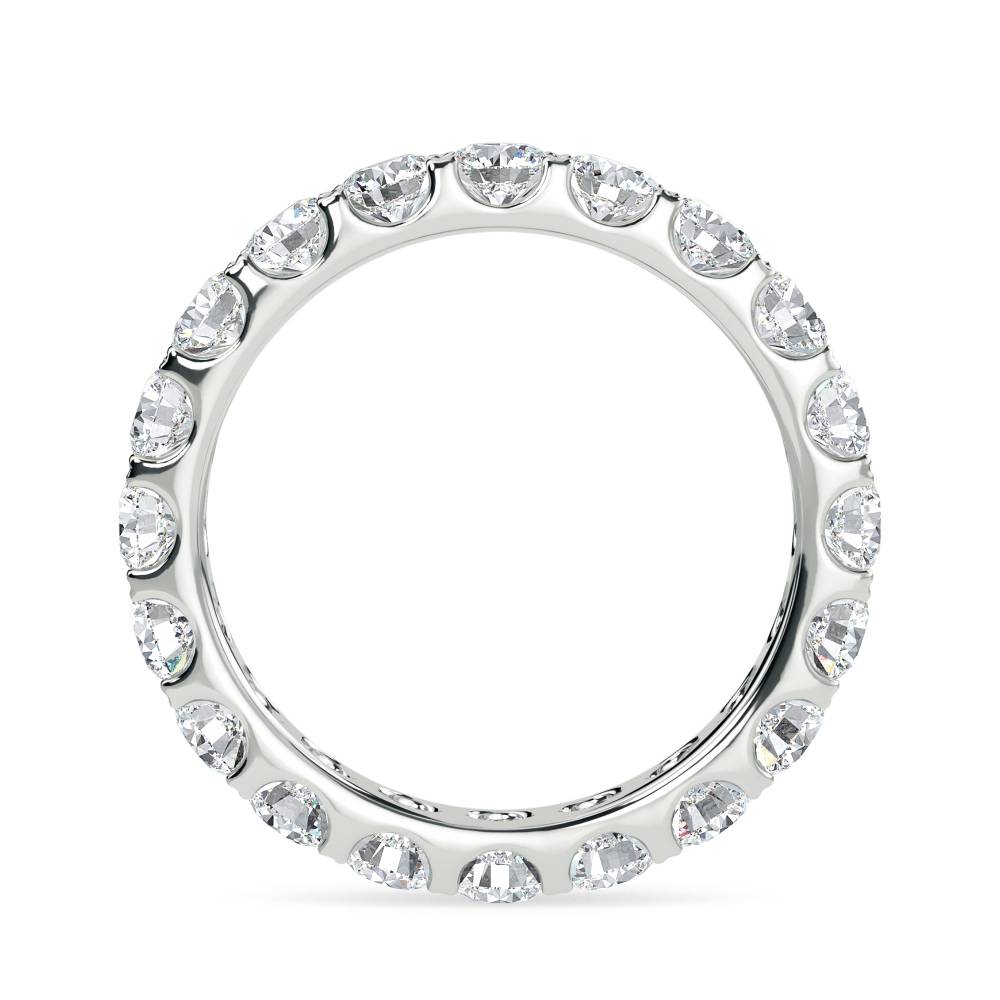 2.00ct Elegant Round Diamond Full Eternity Ring W