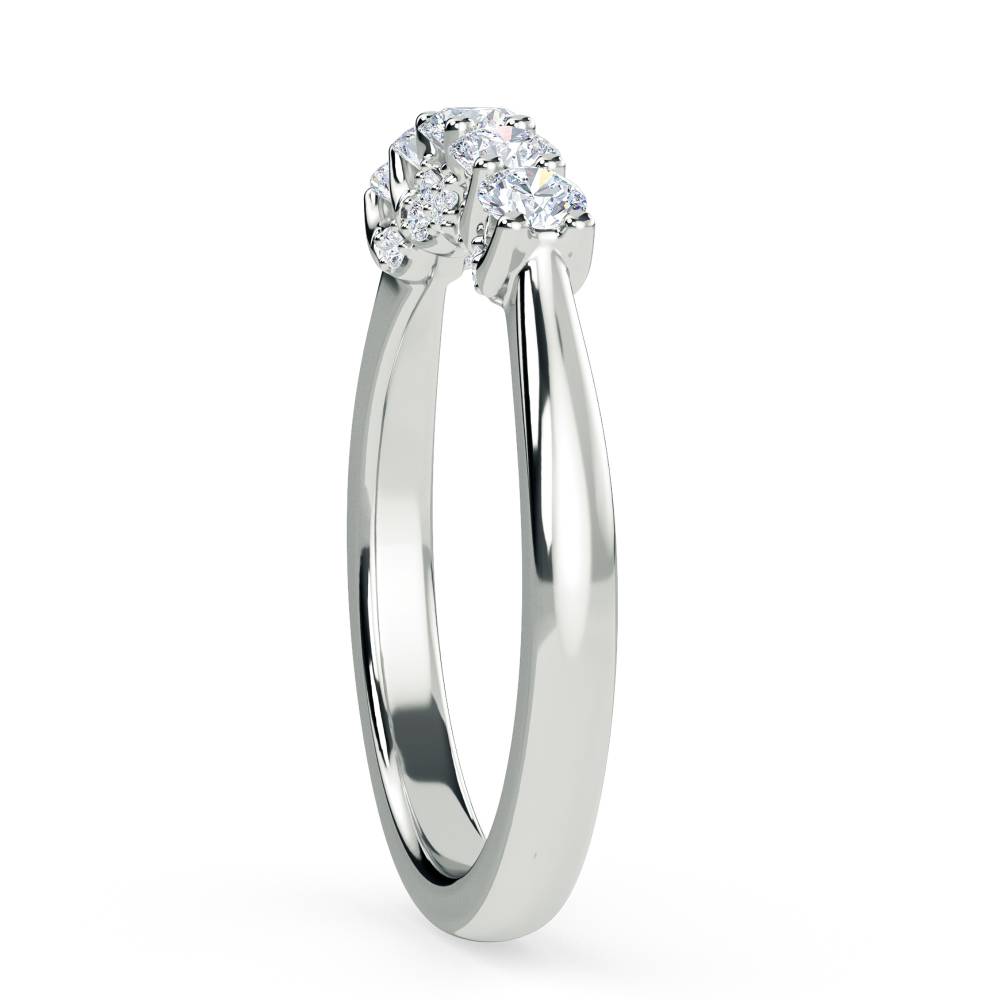 0.50ct Elegant Round Diamond Eternity Ring P