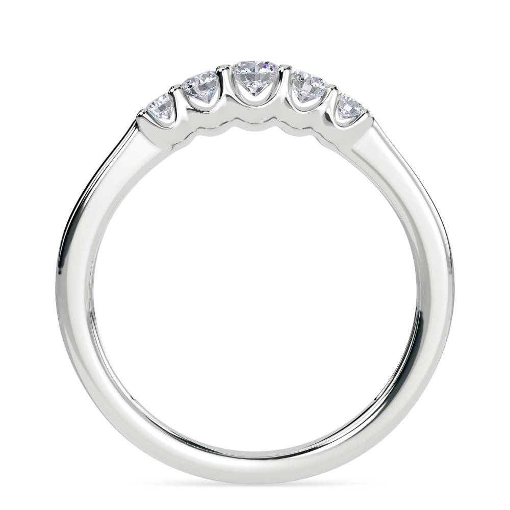 0.25ct Elegant Round Diamond Eternity Ring W