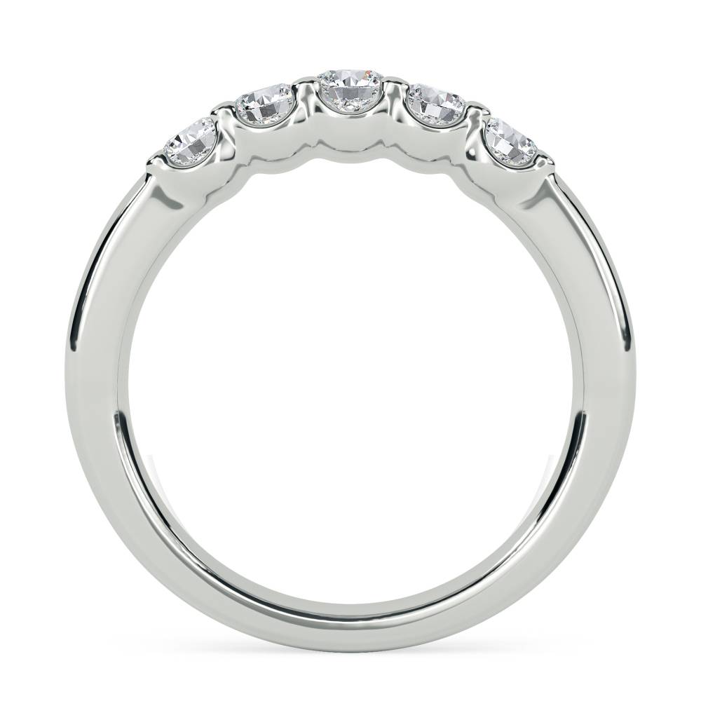 0.50ct Elegant Round Diamond Eternity Ring P