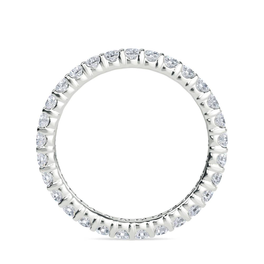 1.00ct Elegant Round Diamond Full Eternity Ring W