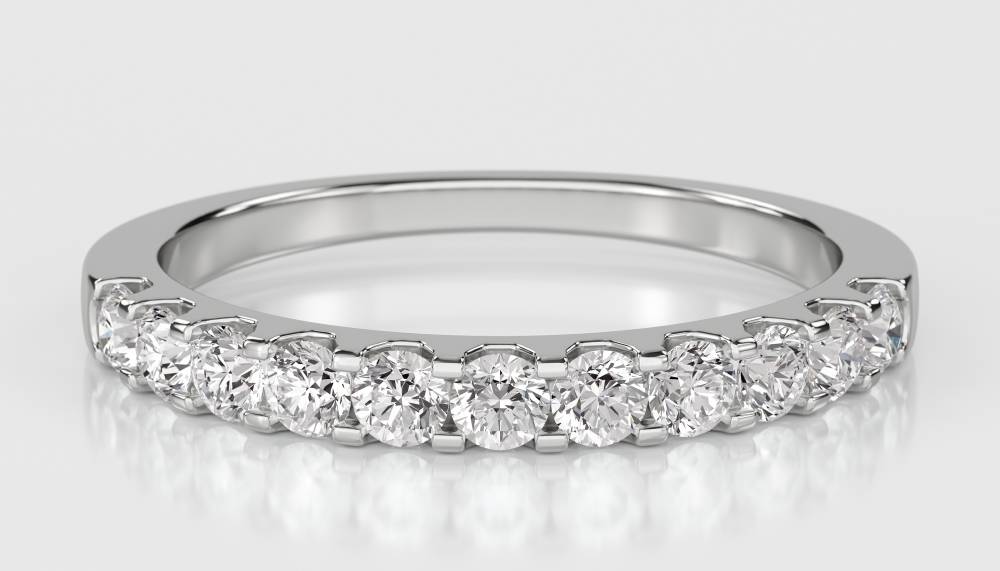 2.5mm Petite Round Diamond Eternity Ring W