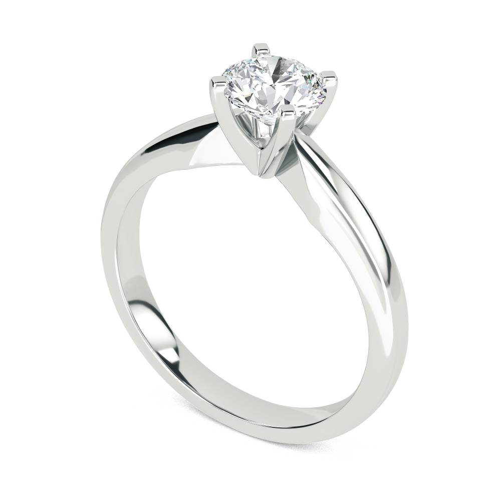 0.25ct Round Diamond Engagement Ring W