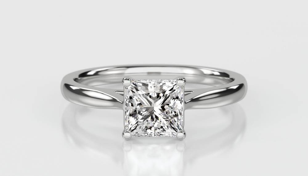 Princess Diamond Engagement Ring W