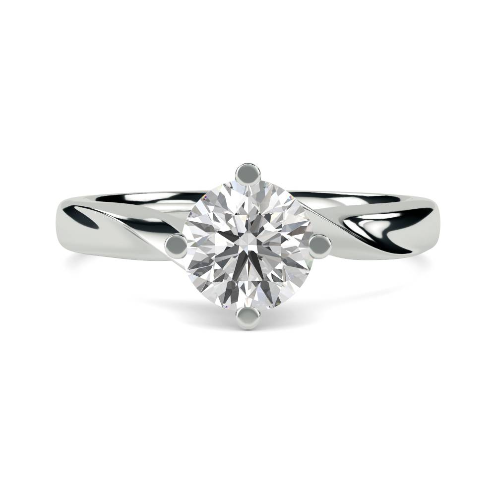 0.25ct Round Diamond Engagement Ring W