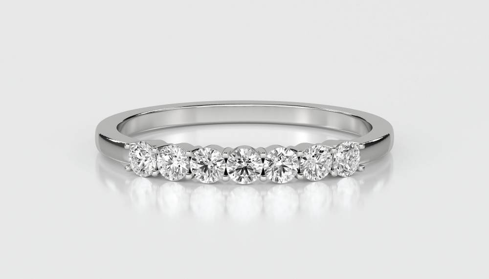 0.35ct VS/FG Round Diamond Cut Wedding Ring Image