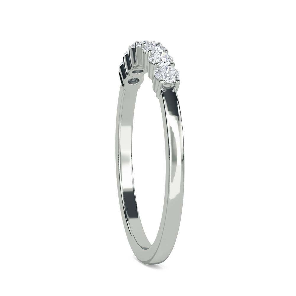 0.35ct VS/FG Round Diamond Cut Wedding Ring Image