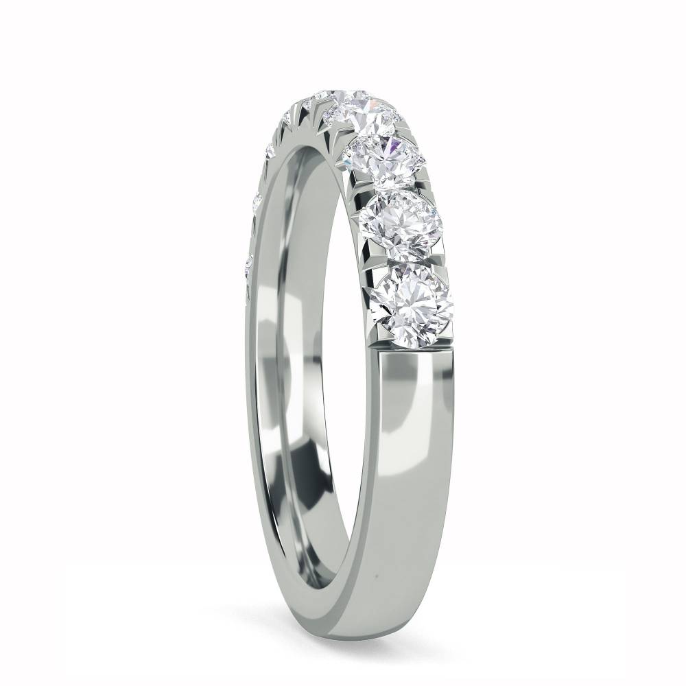 1.00ct Round Diamond Wedding Band W