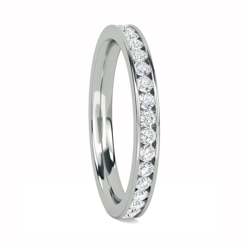 0.50ct VS/FG Round Diamond Cut Wedding Ring W