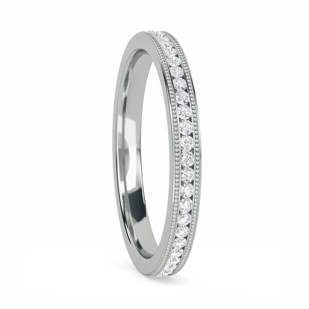 0.35ct VS/FG Round Diamond Cut Wedding Ring W