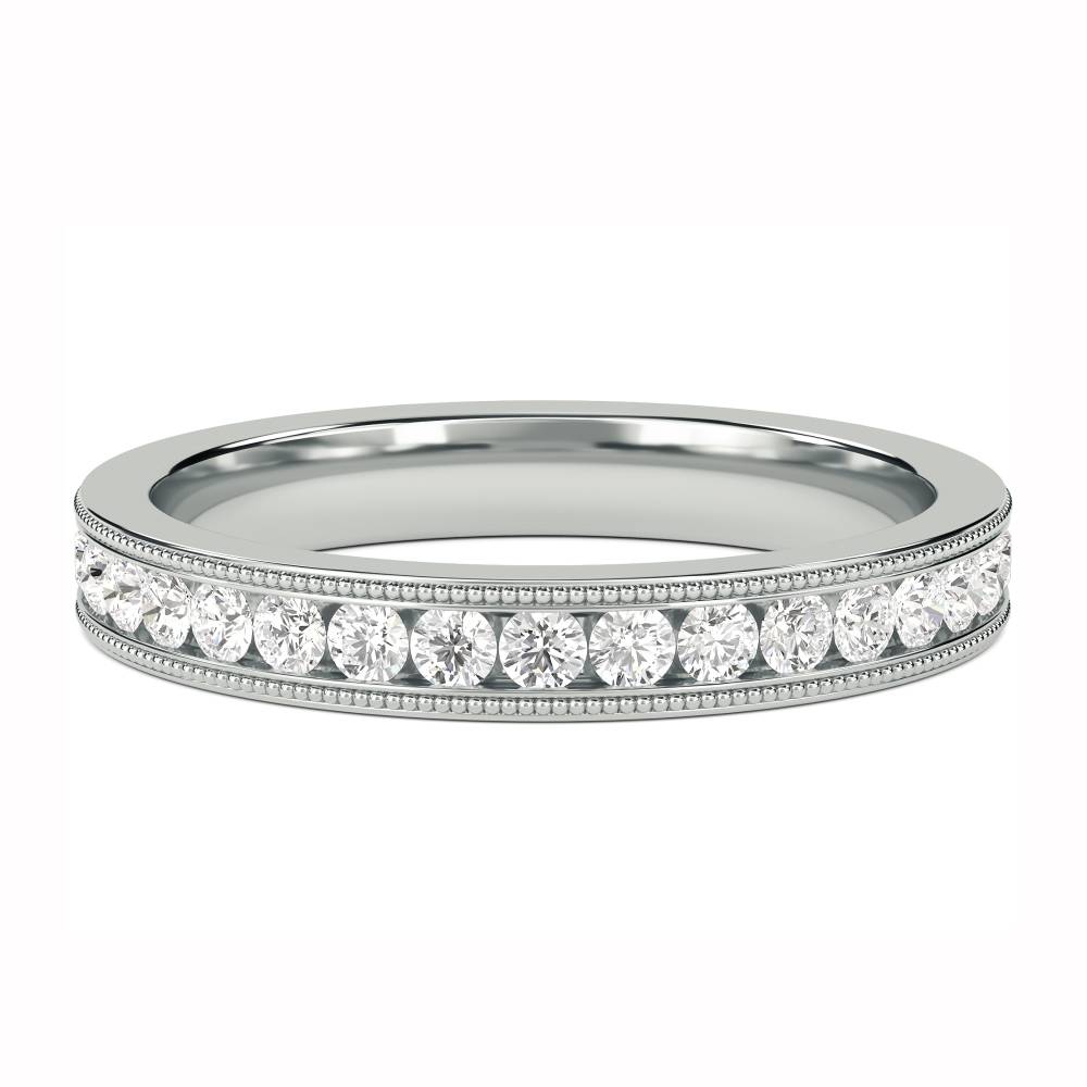 0.75ct VS/FG Round Diamond Cut Wedding Ring W