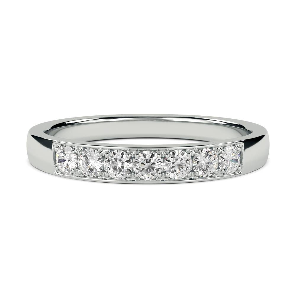 0.25ct Elegant Round Diamond Eternity Ring W