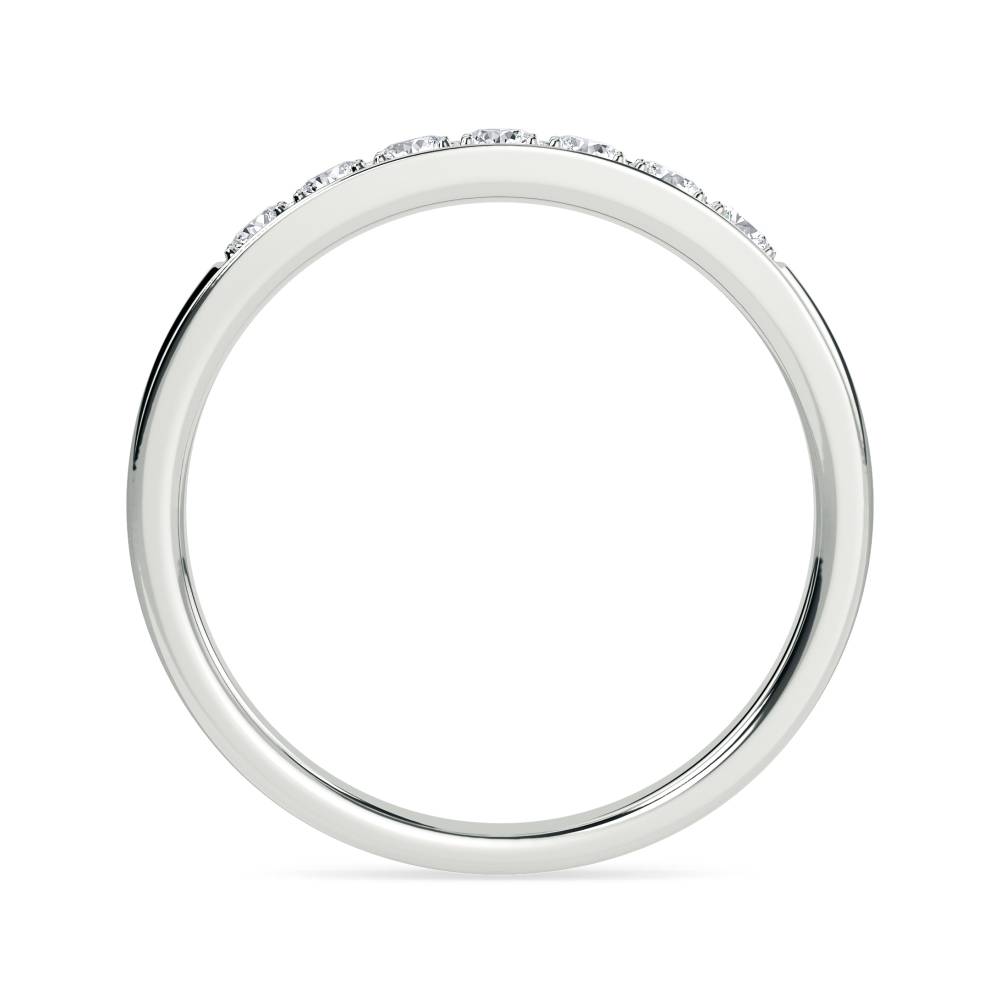 0.25ct Elegant Round Diamond Eternity Ring W