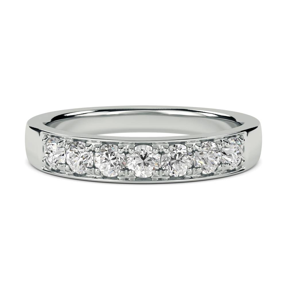 0.50ct Elegant Round Diamond Eternity Ring W